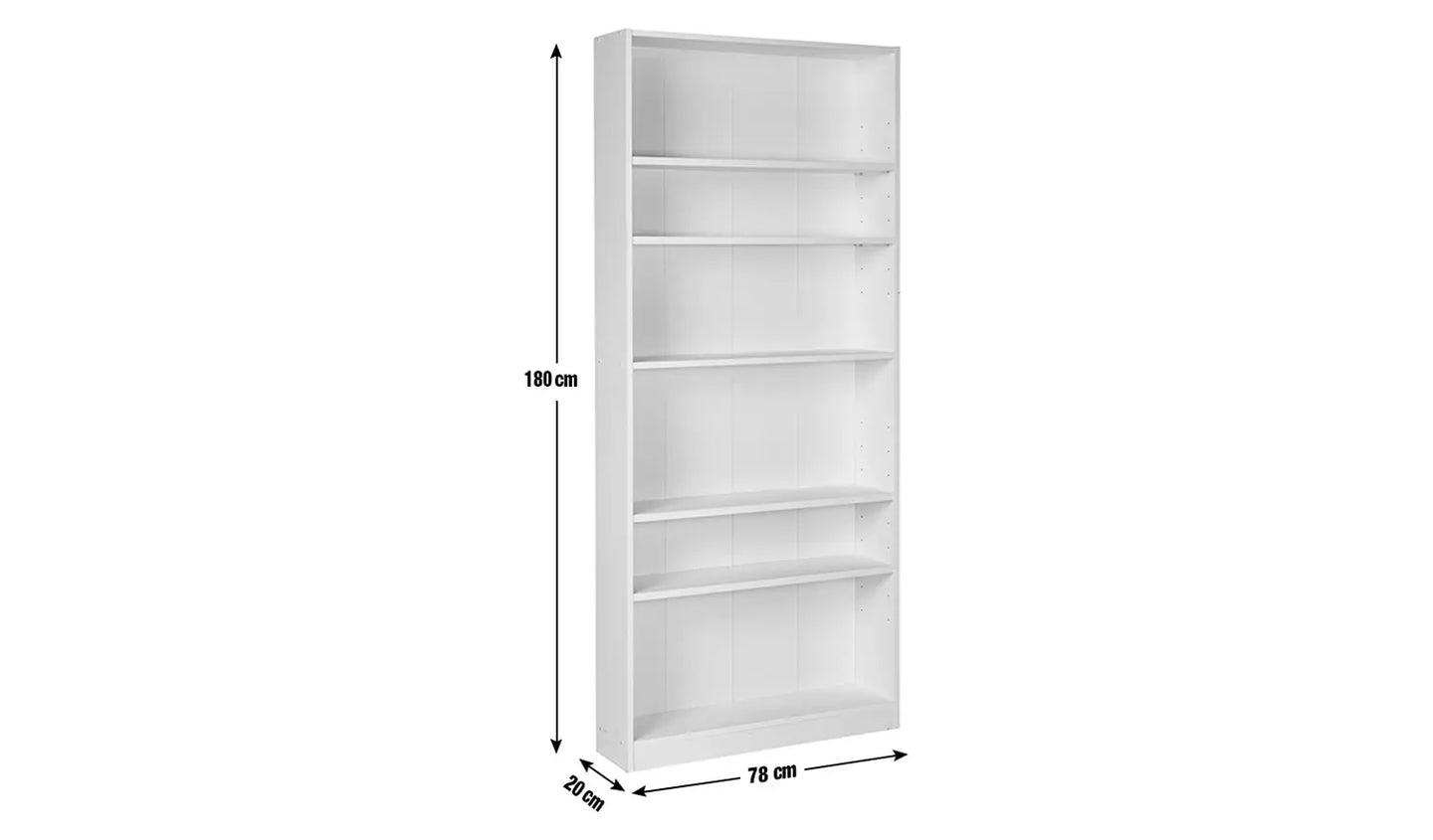 Maine Bookcase - White